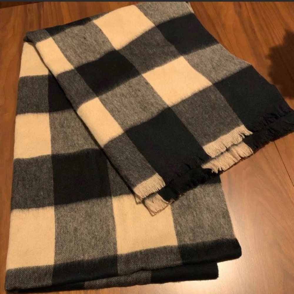 Kate Spade Brooke Street wool scarf